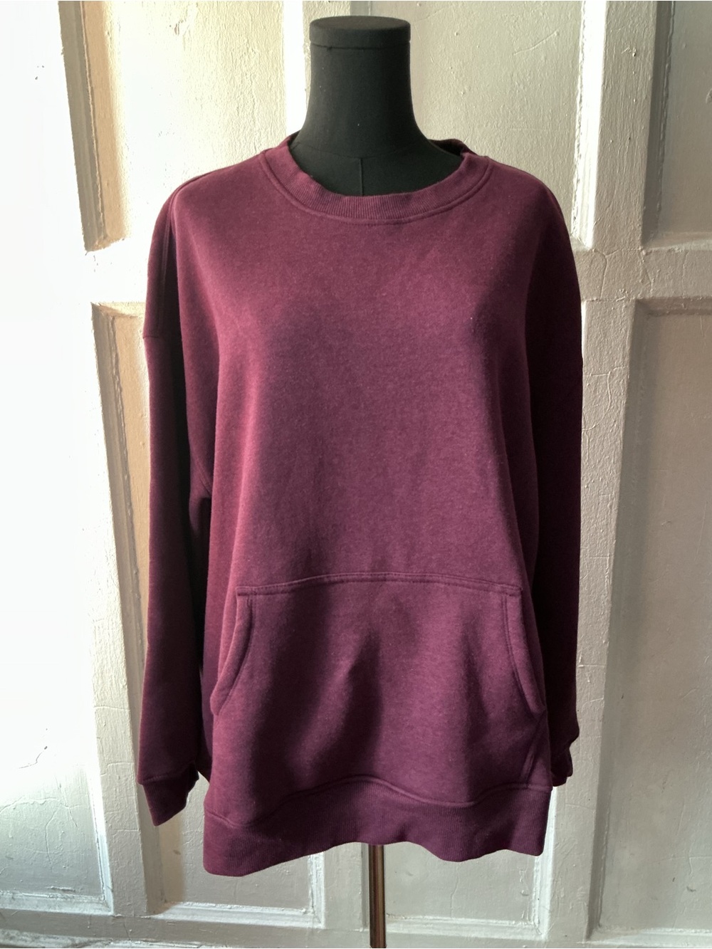 Danskin Plum Crewneck Sweater